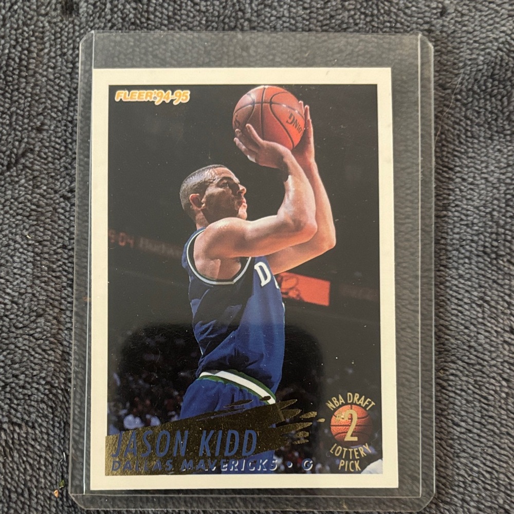 Fleer 94-95 Jason Kidd NBA Draft Card